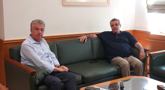 Η Περιφέρεια Κρήτης αρωγός στον δήμο Αγ. Βασιλείου-Συνάντηση Περιφερειάρχη Δημάρχου