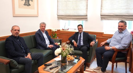 Συνάντηση Περιφερειάρχη Κρήτης με τον Πρόεδρο της Ελληνικής Οδοντιατρικής Ομοσπονδίας Θανάση Δεβλιώτη