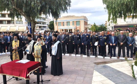 Κορυφώνονται σήμερα στο Ηράκλειο οι τιμητικές εκδηλώσεις για την Εθνική Επέτειο της 28ης Οκτωβρίου 1940